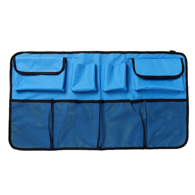 Bolsa colgante para almacenamiento de maletero de coche, bolsa de malla para almacenamiento de coche, bolsa de tela Oxford para maletero de coche