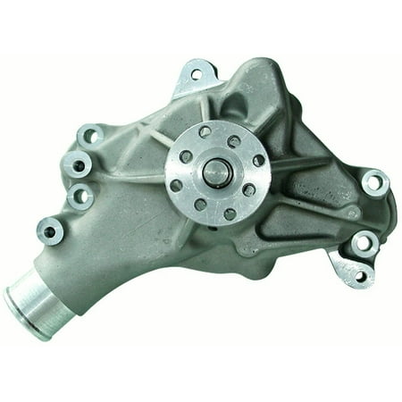 Nina Satin Pumps - C3 Corvette 1968-1982 Proform Small Block High Flow Mechanical Water Pump - Satin Aluminum - Long
