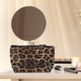 thumbnail image 3 of 2pcs Leopard Prints Makeup Bags Girls Toiletry Pouches Portable Cosmetic Bags, 3 of 8