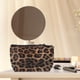 thumbnail image 3 of 2 bolsas de maquillaje con estampado de leopardo para niñas, neceseres portátiles para cosméticos, 3 of 7
