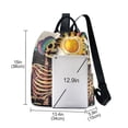 thumbnail image 3 of FORMRS Women's Travel Backpack Purse Anti-Theft Hidden Pockets Casual Shoulder Bag, Skeleton with Sun, 3 of 7