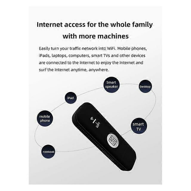 4G USB WIFI Modem 150Mbps with SIM Card Slot 4G LTE Car Wireless WiFi Router USB Dongle Support B28
