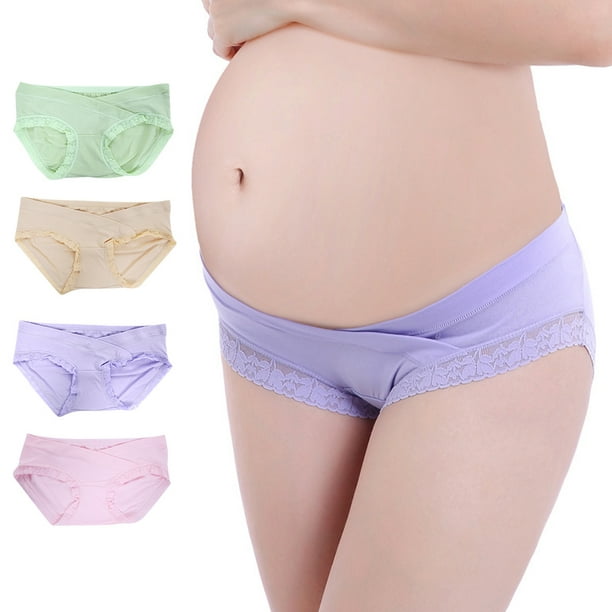 Ladies Underwear, Comfortable High Elasticity Soft Lace Hem Womens Panties  For Underwear Replacement 