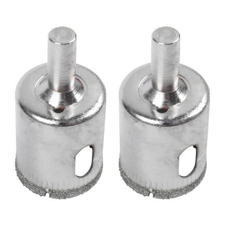 

2Pcs 25mm Glass Ceramic Tile Hole Saw Drill Bit Cutter