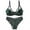 Green, variant on HUPOM Period Underwear For Women Silk Underwear For Women Medium waist Comfort Waist Solid Thong Green M
