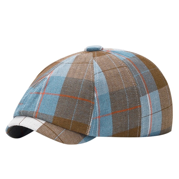Newsboy Men's Hat Newsboy Cap Flat Cap Soft Stretch Fit Men Cap Cabbie Hunting Cap for Men Outdoor Daily Use