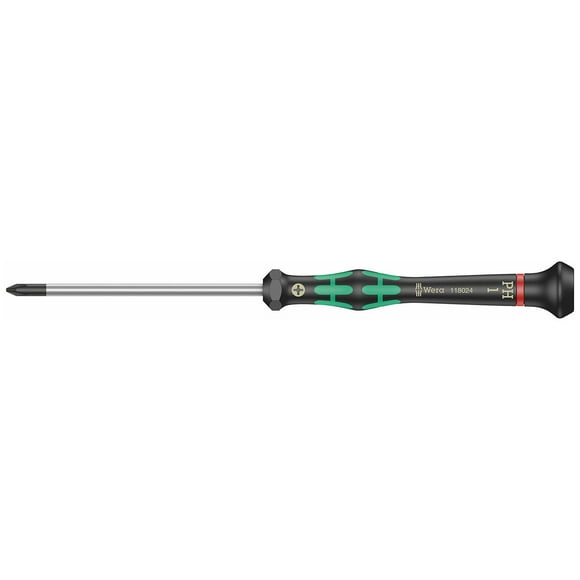 Wera - Kraftform 2050 Micro Screwdriver Phillips Tip PH1 x 80mm