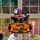 thumbnail image 4 of Cartel Colgante De Madera De Halloween, Placa De Bienvenida Para La Pared Del Salón, Adorno Decorativo Para Colgar., 4 of 5