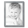 thumbnail image 2 of ArtToFrames 13x17 CM / 5.12x6.69 INCH Silver Picture Frame, This 1.00 Inch  Wood Poster Frame is Silver (CMWOM-4319), 2 of 8