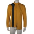 thumbnail image 1 of Star Cosplay Discovery 4 tREK amarillo azul blanco rojo Starfleet uniforme chaqueta masculina trajeAmarilloSG Deng Xun unisex, 1 of 2