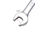 thumbnail image 4 of Unique Bargains 11/16" Ratcheting Combination Wrench SAE 72 Teeth 12 Point Ratchet Box Ended Spanner Tools, Cr-V, 4 of 5