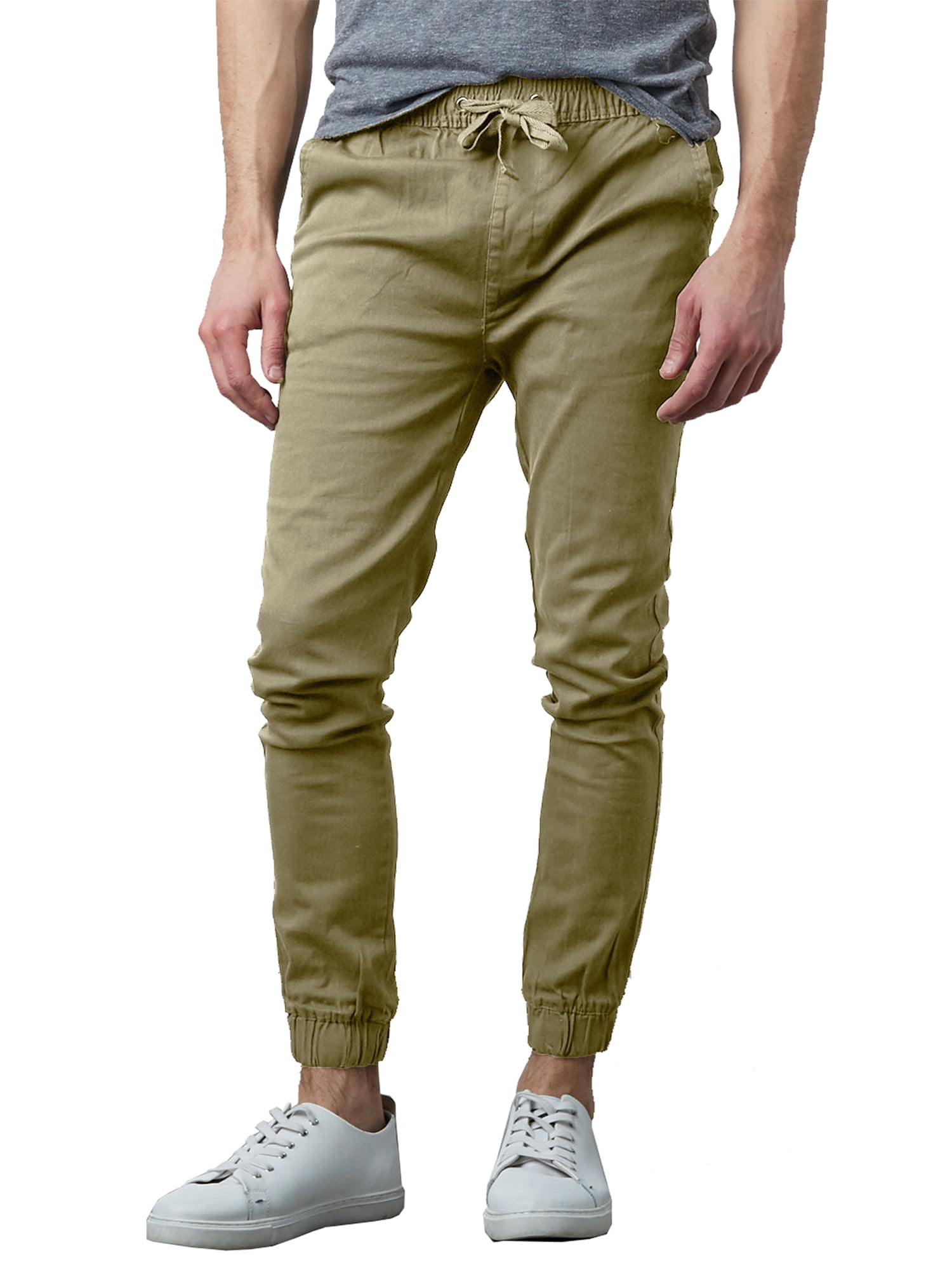 Geschikt Trechter webspin Het Mens Joggers Chino Pants Stretch Twill SLIM-FIT (S-2XL) - Walmart.com