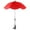 Red, variant on QuLuJing Chair Umbrella with Universal Clamp Adjustable Beach Umbrella with 27.1in Stroller Universal Clamp on Beach Umbrella with Protection, Must Haves for Home