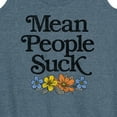 thumbnail image 3 of Instant Message - Mean People Suck - Women's Racerback Tank Top, 3 of 6