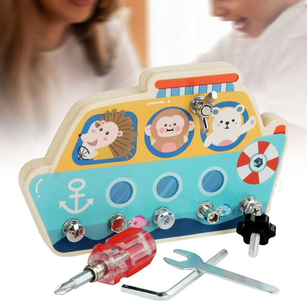 HILABEE Kids Screwdriver Board Set Early Learning Montessori