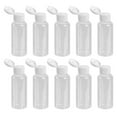 Axio 10Pcs 50ml Empty Plastic Sample Bottle Container Jar Pot Vial with
