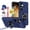Blue, variant on Kryonix for Samsung Galaxy A26 5G 6.7‘’ Case with Screen Protector and Strap,Finger Ring Holder Kickstand,Heavy Duty Shockproof Rugged Protective Case,Working with Magnetic Car Phone Mount,Violet