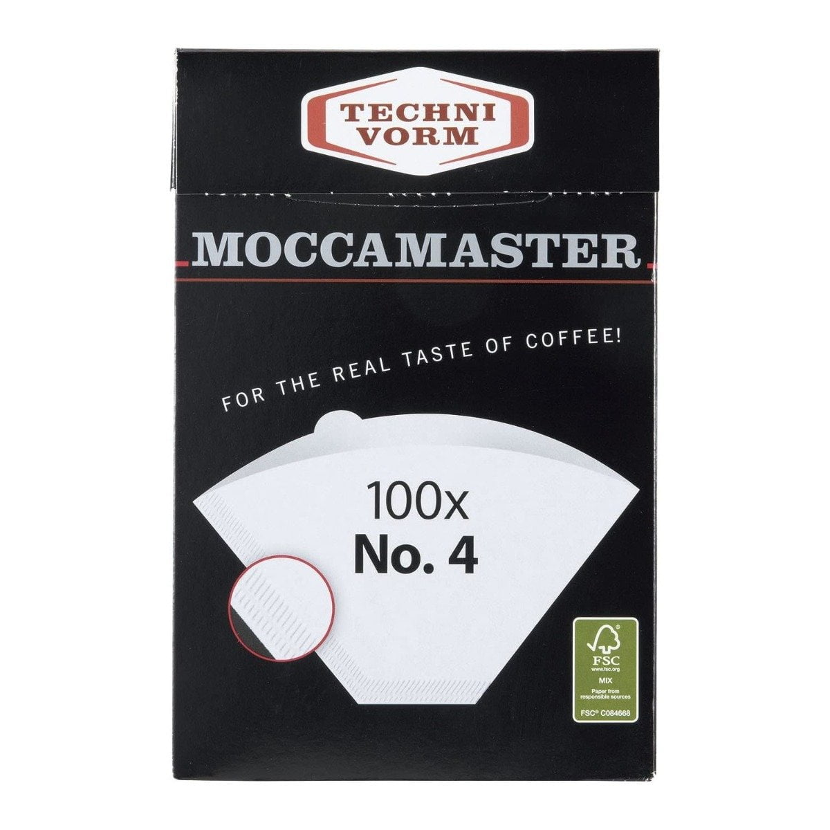 Technivorm Moccamaster 85022 #4 White Paper Filters One Size for sale online 