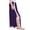 Dark Purple, variant on Women' Tear Away Pants Side Split Snap Open Bottom Sweatpants Leg Breakaway Post Surgery Pants with Pockets