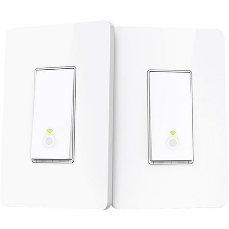 Kasa 3 Way Smart Switch Kit by TP-Link, Wifi Light Switch works with Alexa and Google Home, Includes two smart switches in the box, HS210 KIT, (2 boxes pack, summary 4 smart switches)