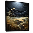 thumbnail image 2 of Designart "Dark Drama in Green Storm II" Landscape & Nature Floater Framed Canvas Art Print, 2 of 7