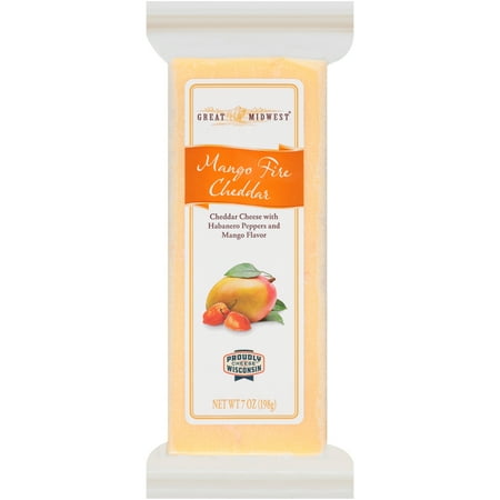 Great Midwest Mango Fire Cheddar Cheese 7 oz