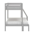 thumbnail image 3 of Campbell Wood Twin over Full Convertible Bunk Bed, Gray, 3 of 13
