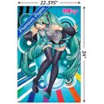 thumbnail image 2 of Hatsune Miku - Whisper Wall Poster with Magnetic Frame, 22.375" x 34", 2 of 4