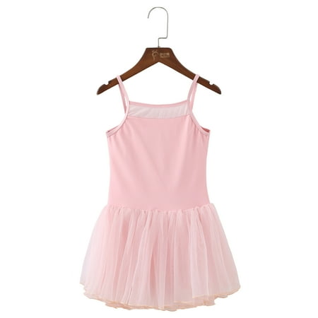 

Toddler Girls Winter Sleeveless Bodysuit Clothes Children s Dance Suit Dress Tutu Colorful Girls Dresses (Pink 110)