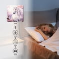 thumbnail image 4 of 12 Inch Wall Clock Battery Operated Silent Clock Decorative for Office, Kitchen, Outdoor, Living Room，Beautiful Horse with Cherry Blossom Colorful, 4 of 4