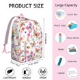 thumbnail image 3 of Colorful Artistic Butterfly Print Travel Backpack – Lightweight Oxford Backpack with Comfortable Carrying and Anti-theft Multifunctional Features for Daily Use, School, and Short Trips, 3 of 5