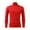 Red, variant on AherBiu Long Sleeve Shirts For Men Turtleneck Stretch Slim Fitted Tshirt Fall Winter Causal Loose Solid Color Pullover
