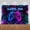 Purple, variant on Neon Game Birthday Backdrop Blue Video Game for Boys Indoor Outdoor Happy Birthday Background Women Men Birthday Party Decorations Banner Photo Booth Props