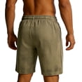 thumbnail image 5 of DayScoop Men's Summer Shorts Fashion Shorts Solid Color Sport Casual Holiday Basketball Breathable Zipper Pockets Short Pants, 5 of 5