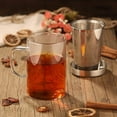 thumbnail image 4 of Borosilicate Glass Tea Cup with Removable Stainless Steel Infuser, 4 of 4