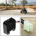 thumbnail image 4 of Kenally Regulador de voltaje de 12 V/4 pines, estabilizador de corriente de motocicleta, conmutador de refuerzo de presión de Motor, Accesorios para motos, 4 of 6