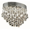 thumbnail image 1 of Elegant Lighting Galaxy 14" 6 Light Spectra Crystal Flush Mount, 1 of 1