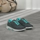 thumbnail image 2 of Zapatillas Skechers Go Walk 5-Alive para mujer, color negro/aguamarina, talla 7.5 US, 2 of 8