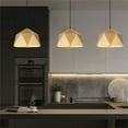 thumbnail image 3 of Plug In Ceiling Light Fixture Modern Minimalist Dining Room Kitchen Island Metal Gold Swag Lamp Plug In Hanging Lamp, 3 of 4