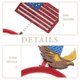 thumbnail image 3 of unbranded Para Con De Águila Ideal Para Fiestas Y Accesorios Patrióticos, 3 of 8