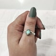 thumbnail image 4 of Natural Abalone Shell Ring, Abalone Shell Gemstone Ring, Shell Birthstone, Adjustable Tiny Ring, Toe Ring, 925 Sterling Silver, Womens Ring, Christmas, Twisted Boho Ring, Handmade Statement Jewelry, 4 of 9