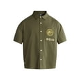 thumbnail image 5 of Jurassic Park Men's and Big Men's Dinosaur Committee Button Up Shirt, Sizes S-3XL, 5 of 5