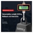thumbnail image 6 of 1500kg/1000kg/500kg Digital Hanging Scale Crane Scale with 65ft Remote Control Heavy Duty Dimmable LCD Industrial Hook Scales ,Reliability, 6 of 7