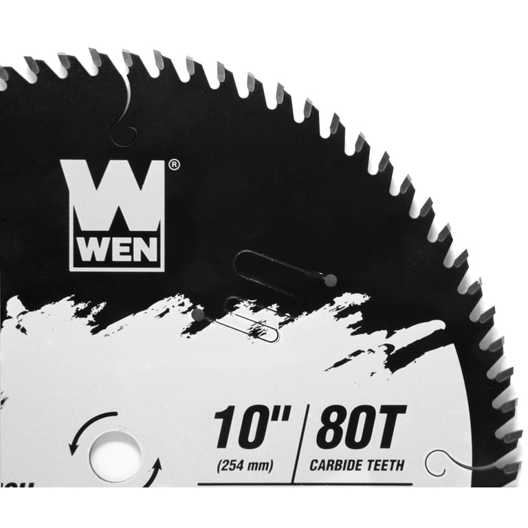 Hegebeck 9-Inch 80-Tooth Carbide Circular Saw Blade - For Fine Woodworking & Smooth Finish Cuts