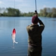 thumbnail image 2 of Fishing Hard Floating Pencil with Propeller Tractor Design and VIB Hook for Angling, 2 of 4