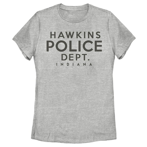 Netflix Women's Stranger Things Hawkins Police Department Graphic T-Shirt