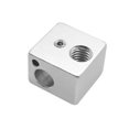 thumbnail image 1 of 3D Printer Heater Block V5 Aluminium Block Repairing Aluminium Block Repairing V5 Hotend Extruder 3D Printer Accessory, 1 of 8