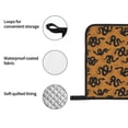 thumbnail image 4 of Fotbe Snake for 4Pcs Oven Mitts and Pot Holders, 500℉ Heat Resistant Oven Mitts , Non-Slip Silicone Surface Safe for Baking, Cooking, BBQ, 4 of 6