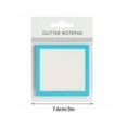 thumbnail image 2 of Transparent Sticky Note*1 Piece Sticky Notes Clear Notes Cute Self Adhesive Note Memo Transparent Glitter Notepads Stationery See Through Notes Small To Do List, 2 of 8