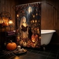 thumbnail image 7 of Halloween Shower Curtain Vintage Fall 70.9x59.1in Polyester Waterproof & Quick Dry for Bathroom Bathtub Home Apartment by MPOISVA, 7 of 7